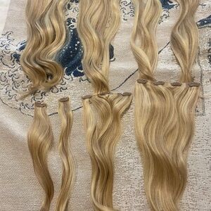 Foxy Locks 18” 180g Deluxe seamless clip in (Latte)